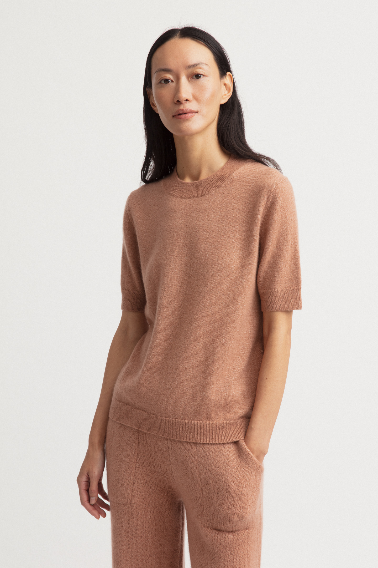 Cashmere-Silk T-Shirt