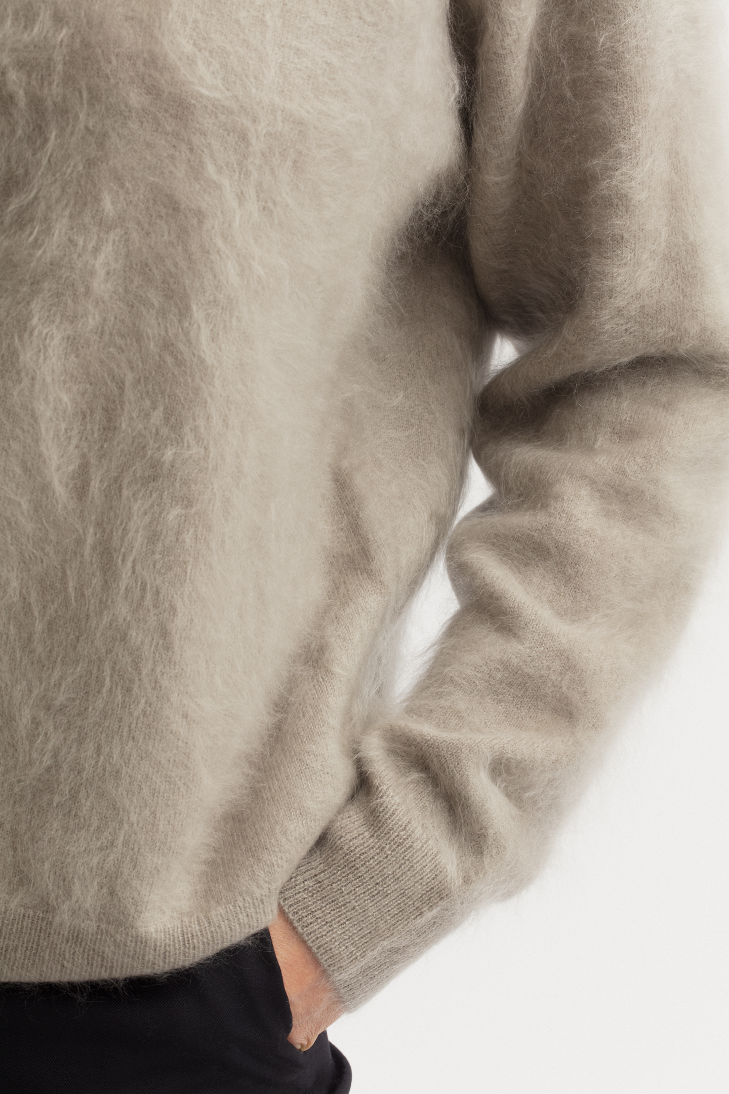 Brushed Cashmere Sweater