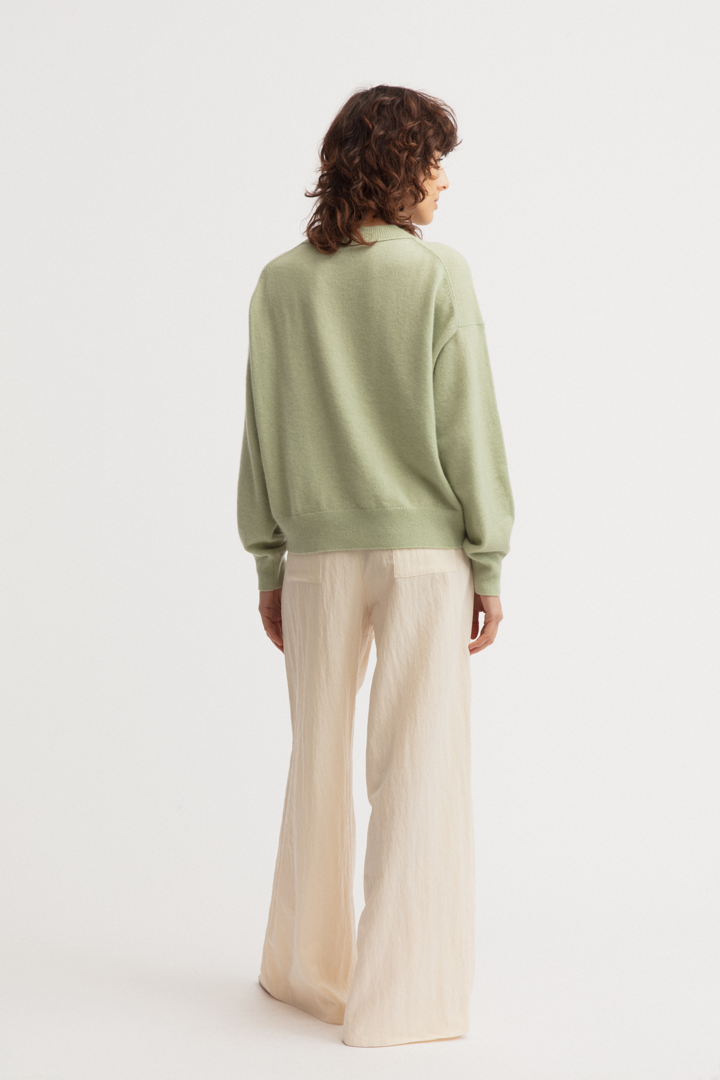 Cashmere-Cotton Sweater