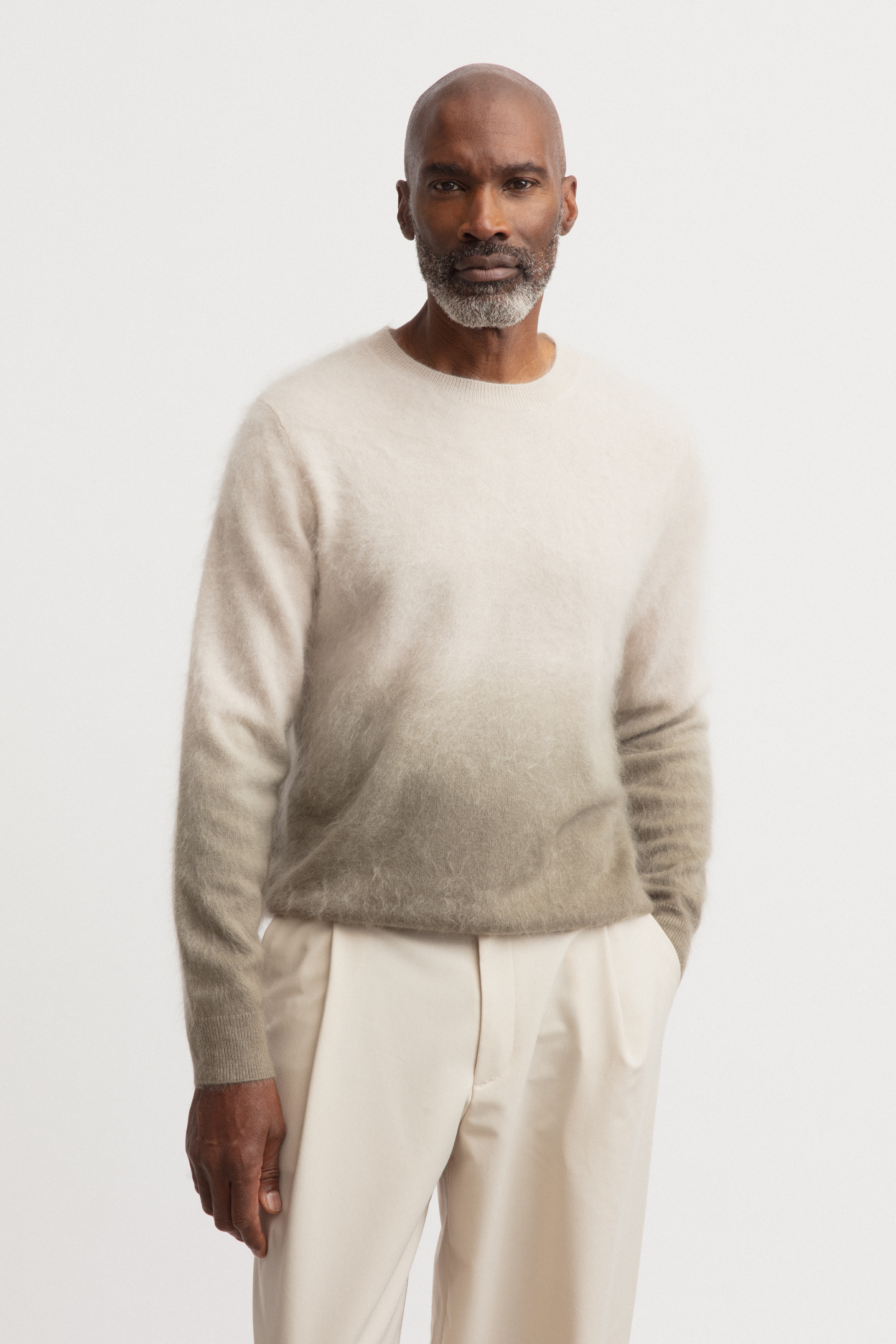 Brushed Cashmere Pullover