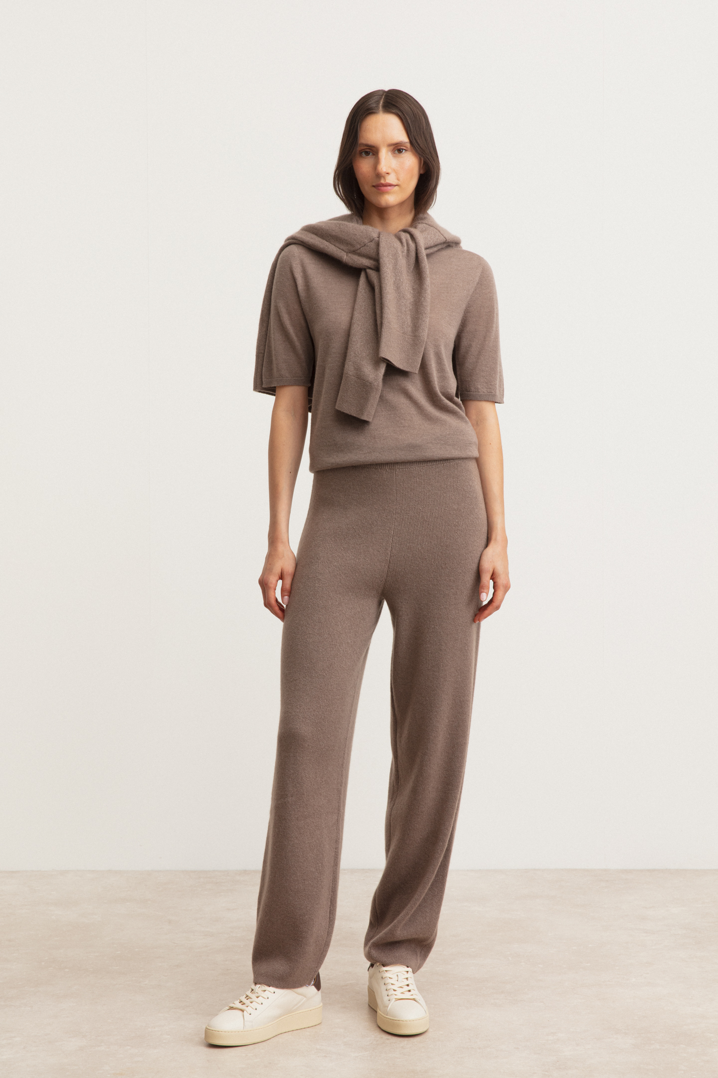 Cashmere-Silk Trousers