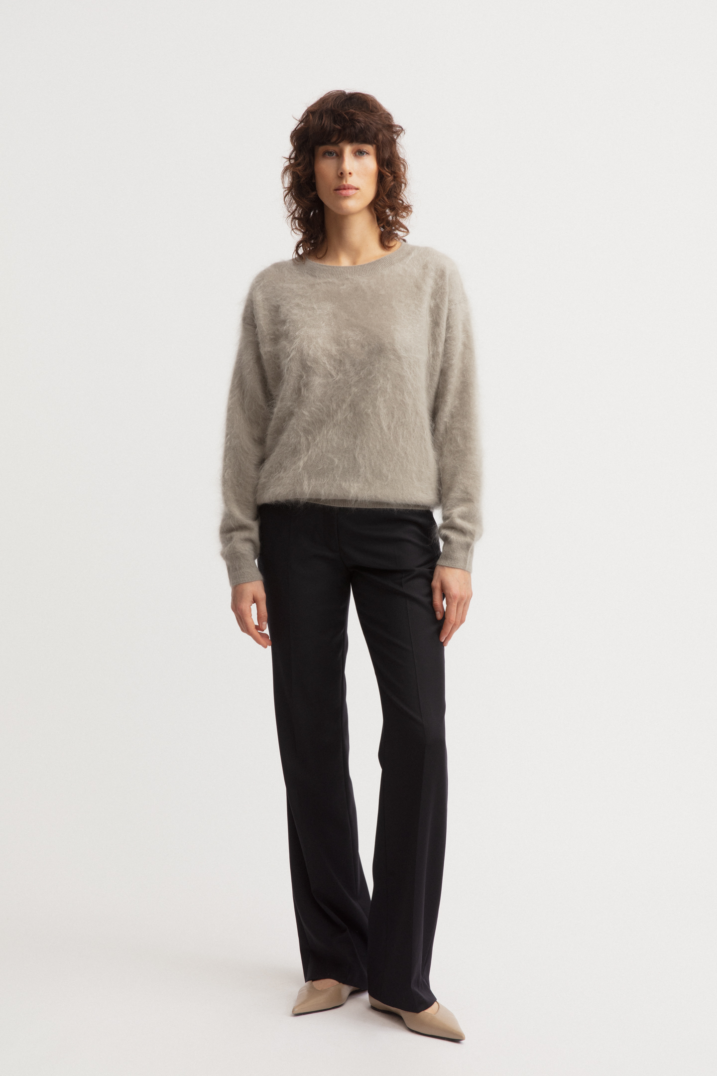 Brushed Cashmere Sweater