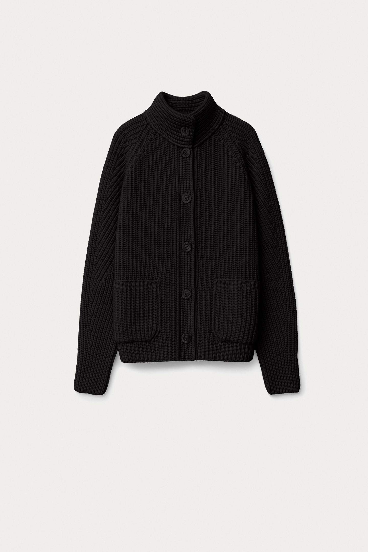 Stonewashed Cashmere Cardigan