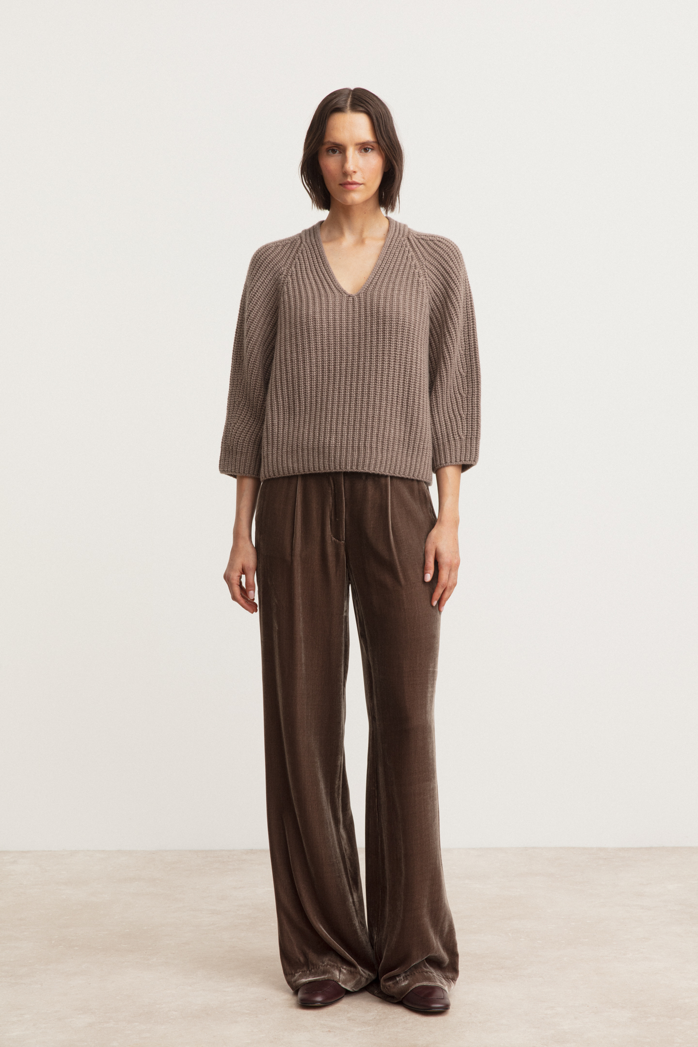 Stonewashed Cashmere Pullover