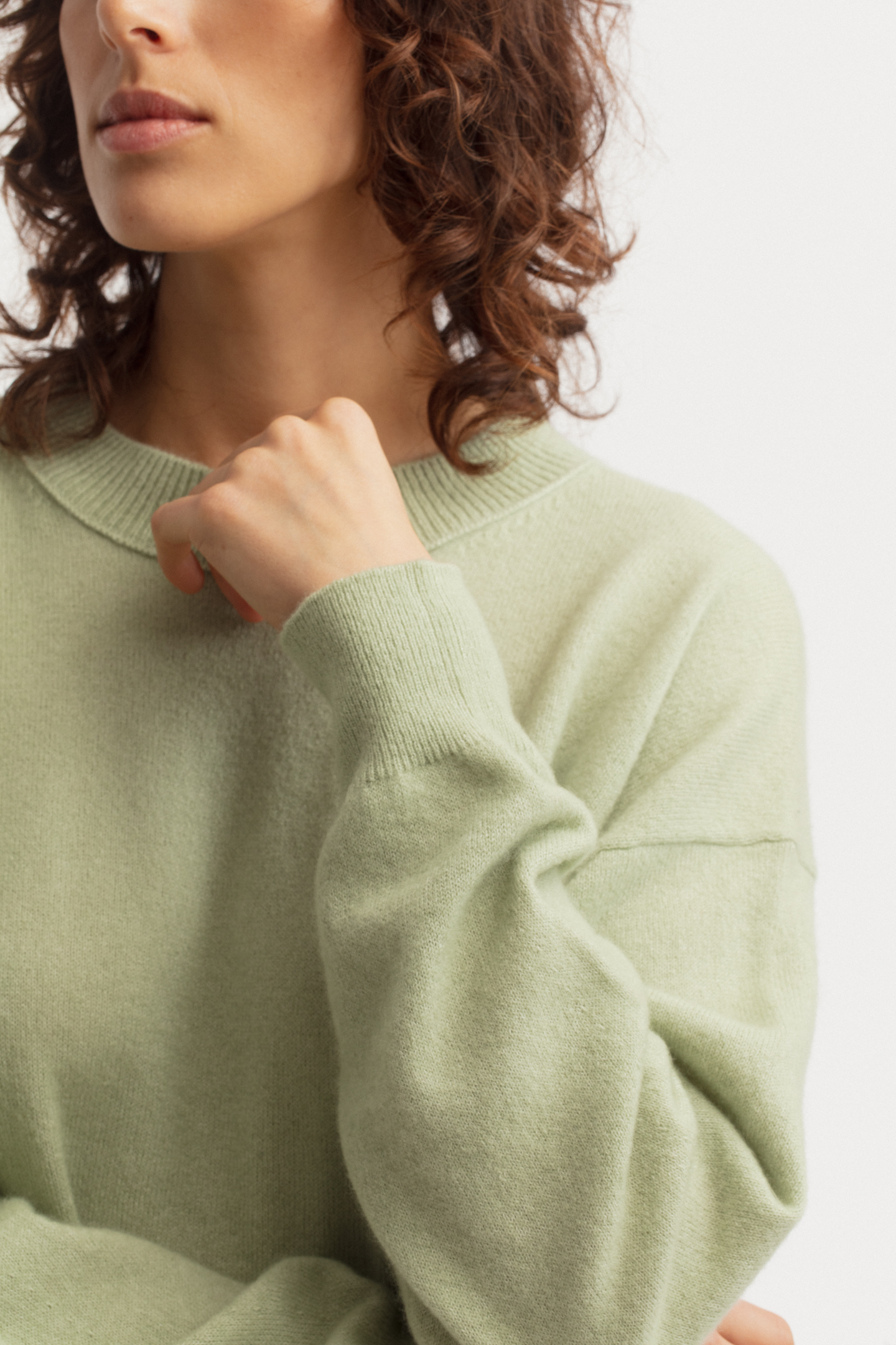 Cashmere-Cotton Sweater