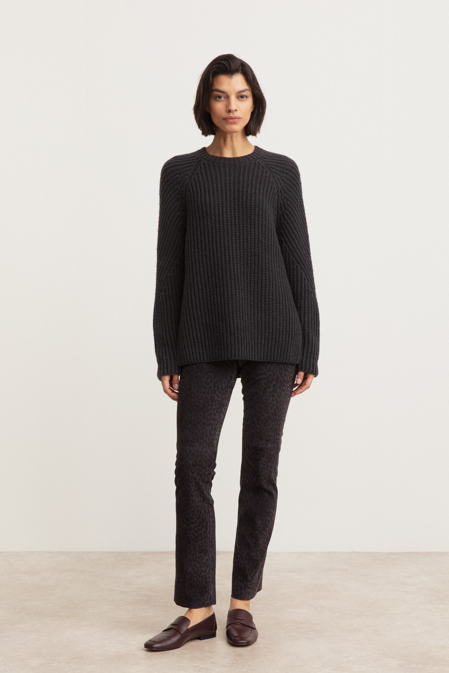 Stonewashed Cashmere Pullover