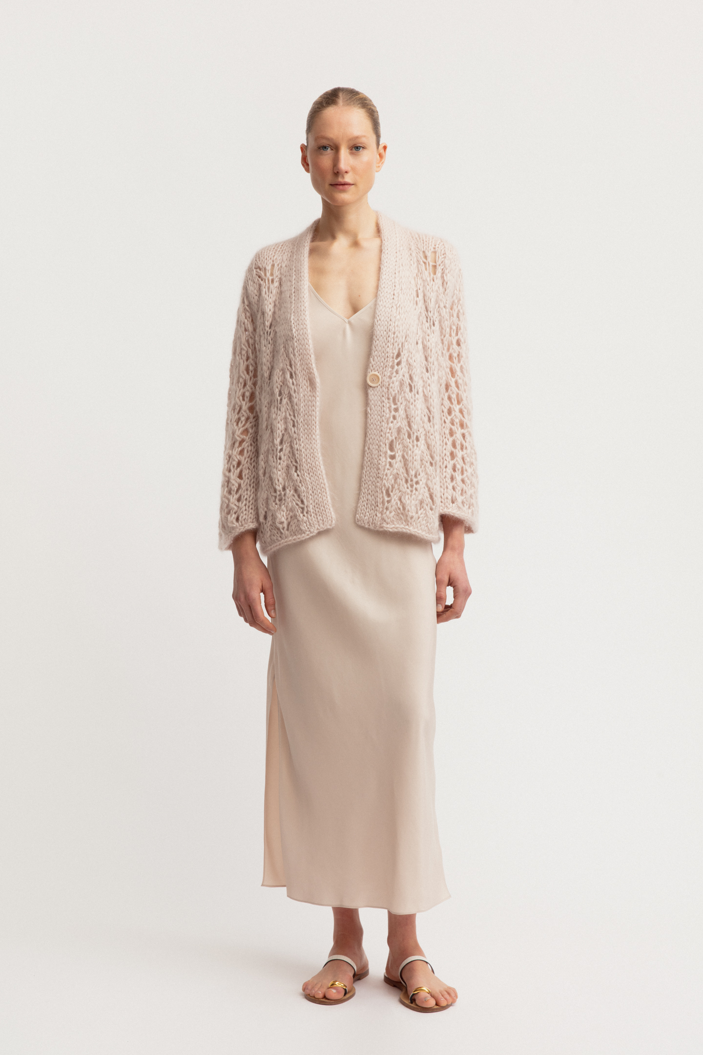 Mohair-Silk Cardigan